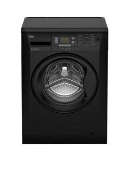 Beko Wmb91243Lb 9Kg Load, 1200 Spin Washing Machine - Black